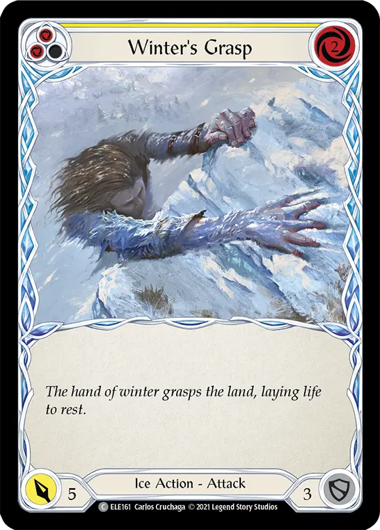 Winter's Grasp — Tales of Aria — Rainbow Foil