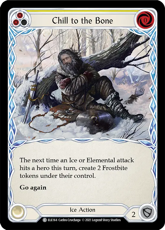 Chill to the Bone — Tales of Aria — Rainbow Foil