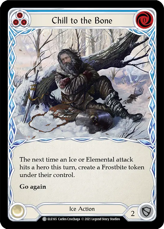 Chill to the Bone — Tales of Aria — Rainbow Foil