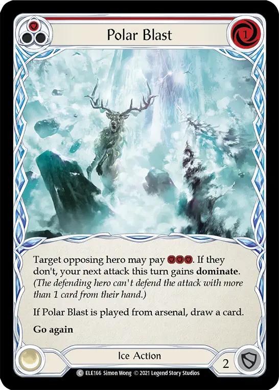 Polar Blast — Tales of Aria — Rainbow Foil