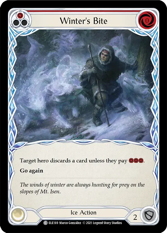 Winter's Bite — Tales of Aria — Rainbow Foil