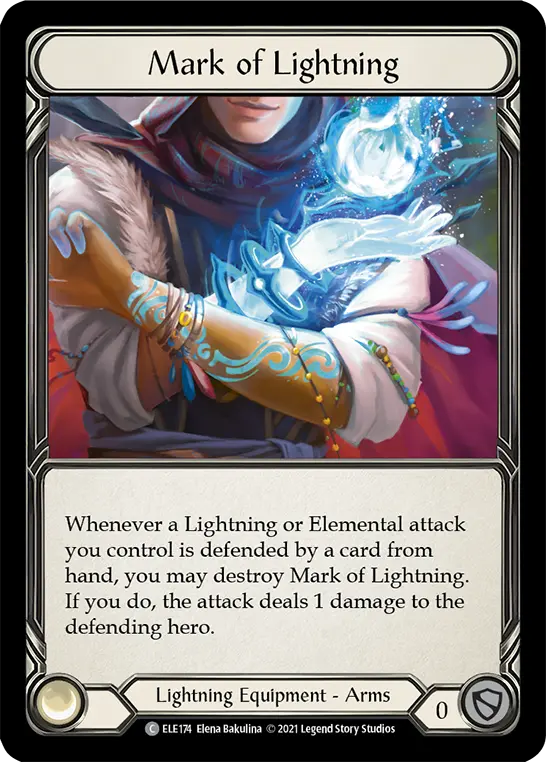 Mark of Lightning — Tales of Aria — Cold Foil