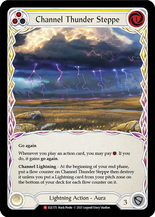 Channel Thunder Steppe — Tales of Aria — Rainbow Foil
