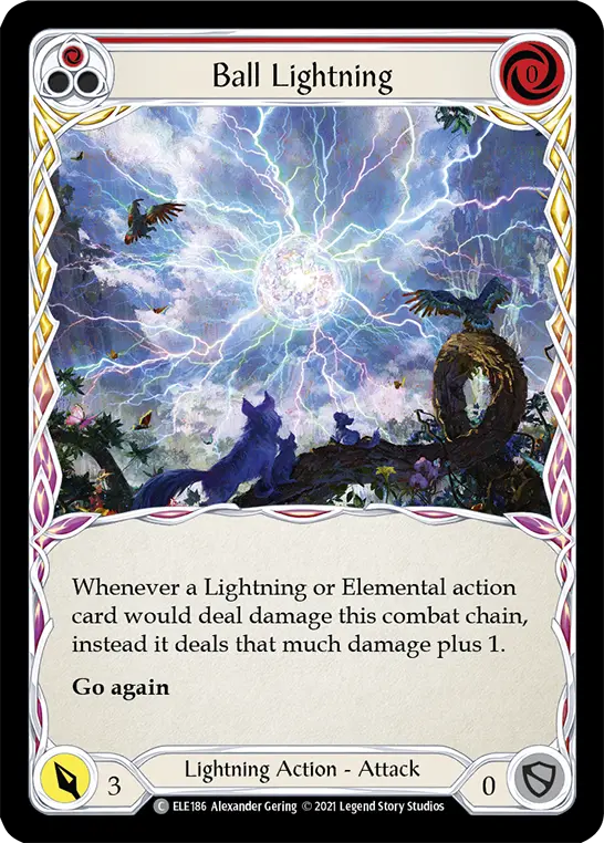 Ball Lightning — Tales of Aria — Rainbow Foil