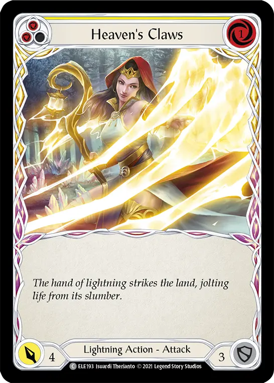 Heaven's Claws — Tales of Aria — Rainbow Foil