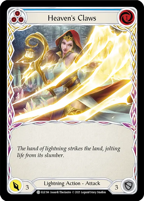 Heaven's Claws — Tales of Aria — Rainbow Foil