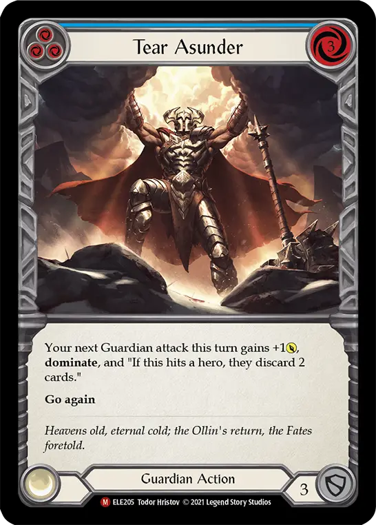 Tear Asunder — Tales of Aria — Rainbow Foil