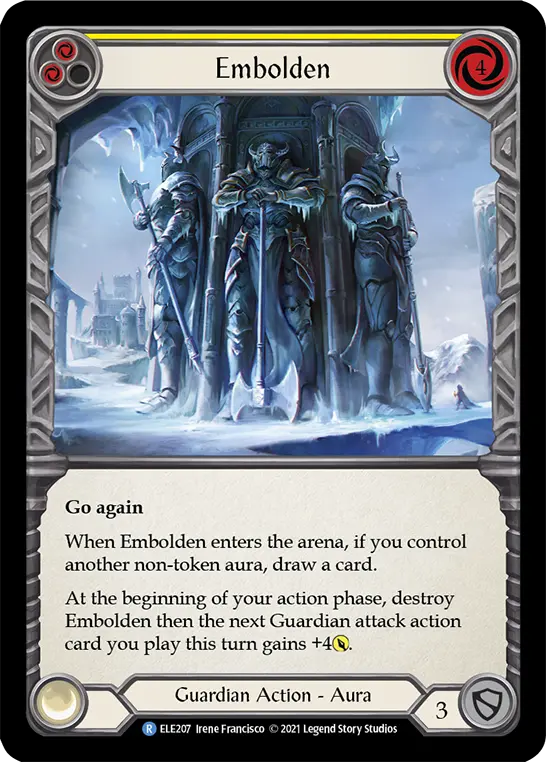 Embolden — Tales of Aria — Rainbow Foil