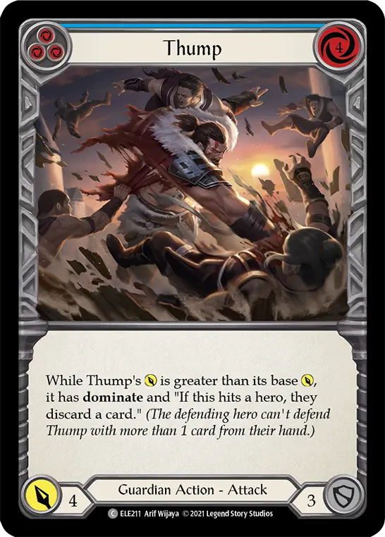 Thump — Tales of Aria — Rainbow Foil