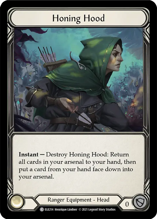 Honing Hood — Tales of Aria — Cold Foil