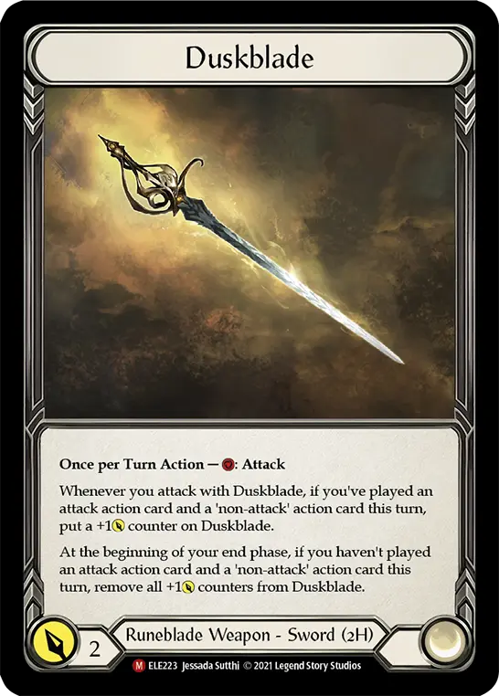 Duskblade — Tales of Aria — Cold Foil