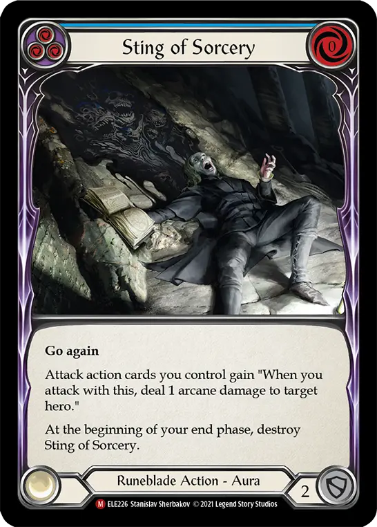 Sting of Sorcery — Tales of Aria — Rainbow Foil