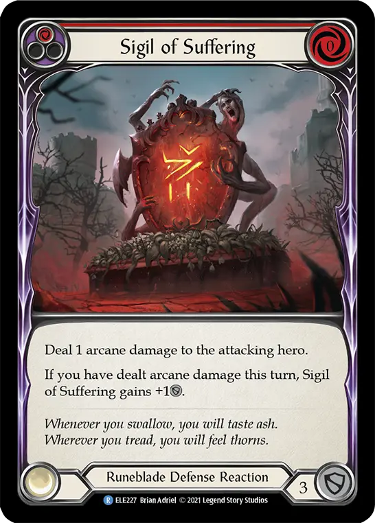 Sigil of Suffering — Tales of Aria — Rainbow Foil