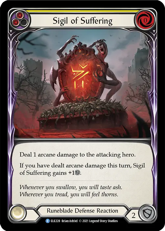 Sigil of Suffering — Tales of Aria — Rainbow Foil