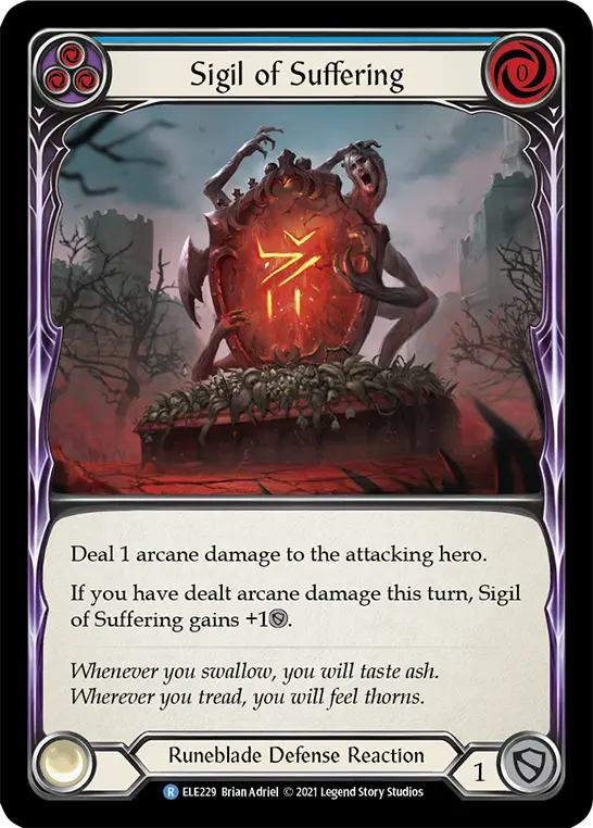 Sigil of Suffering — Tales of Aria — Rainbow Foil