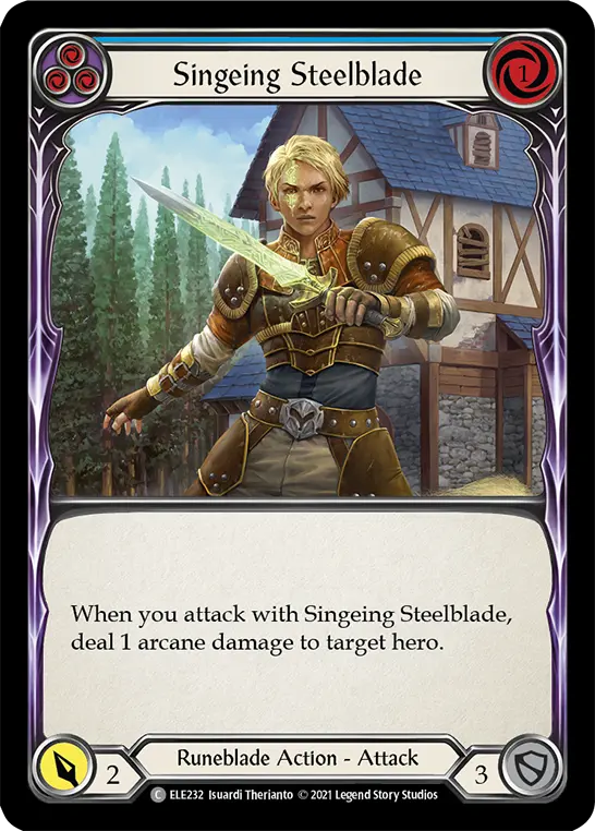 Singeing Steelblade