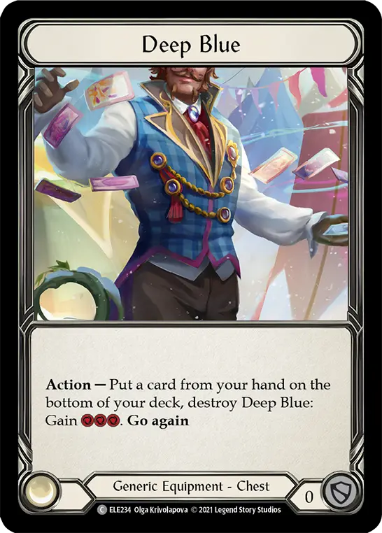 Deep Blue — Tales of Aria — Cold Foil