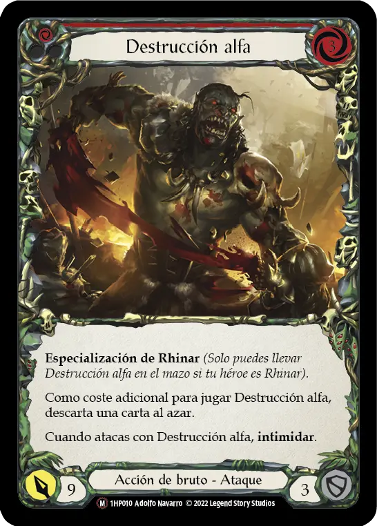 Alpha Rampage — 1HP