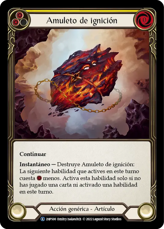 Amulet of Ignition — 2HP