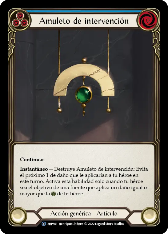 Amulet of Intervention — 2HP
