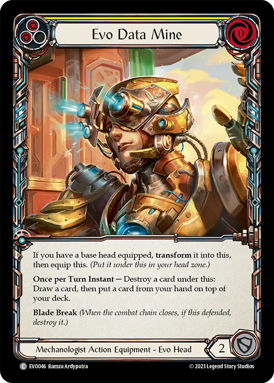 Evo Data Mine — Cold Foil