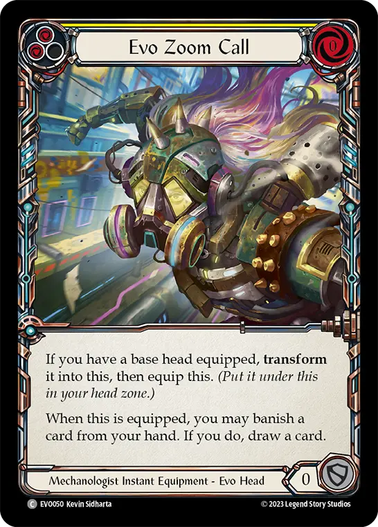 Evo Zoom Call — Cold Foil