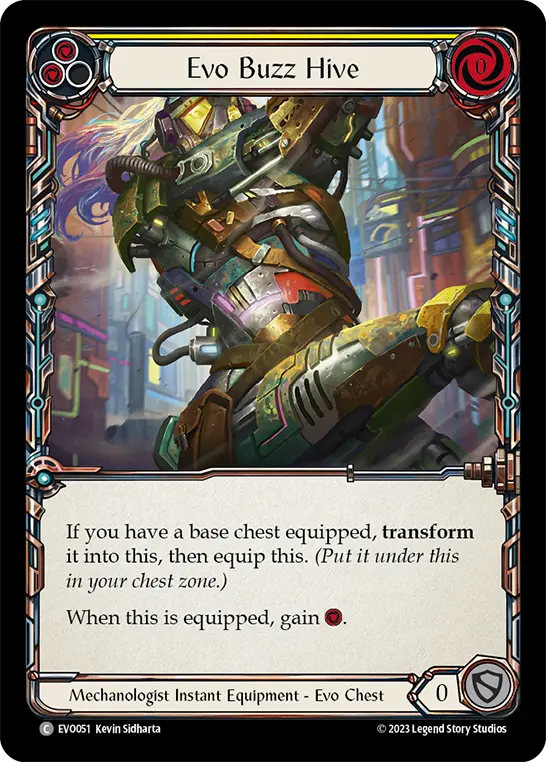 Evo Buzz Hive — Cold Foil