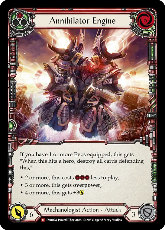 Annihilator Engine — Rainbow Foil