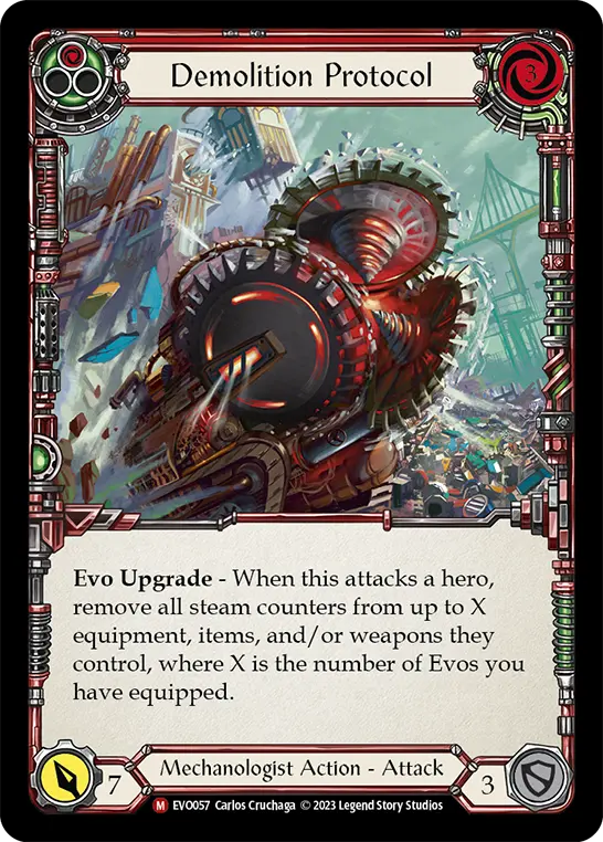 Demolition Protocol — Rainbow Foil