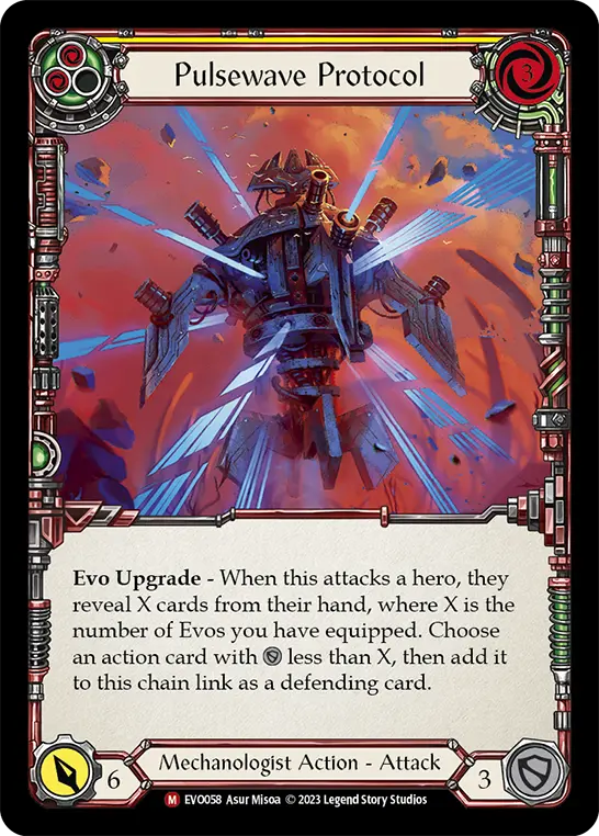 Pulsewave Protocol — Rainbow Foil