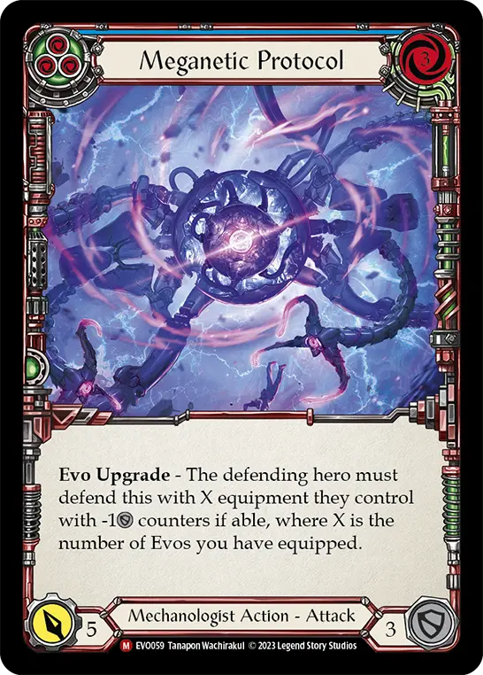 Meganetic Protocol — Rainbow Foil