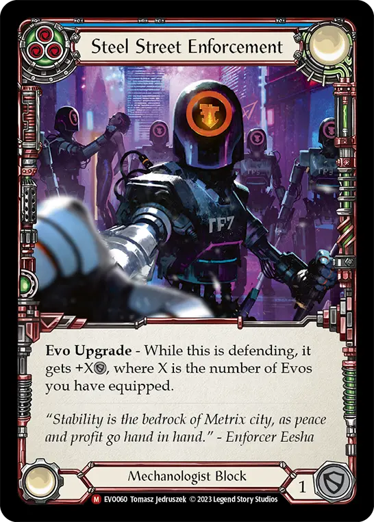 Steel Street Enforcement — Rainbow Foil