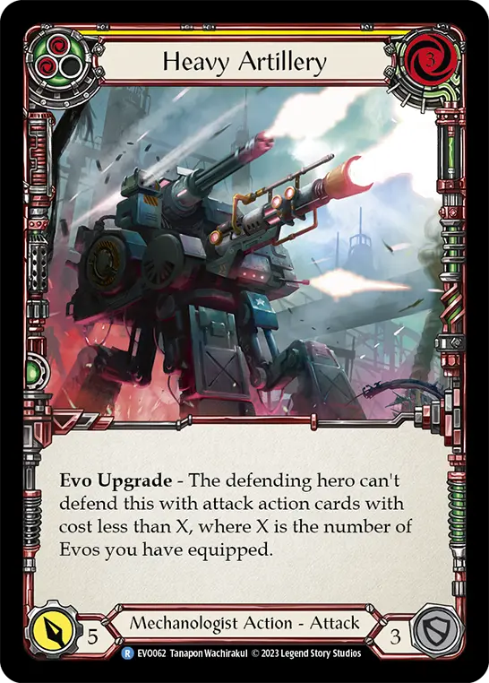 Heavy Artillery — Rainbow Foil