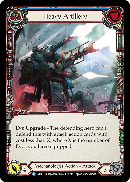 Heavy Artillery — Rainbow Foil
