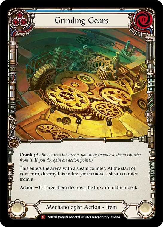 Grinding Gears — Rainbow Foil