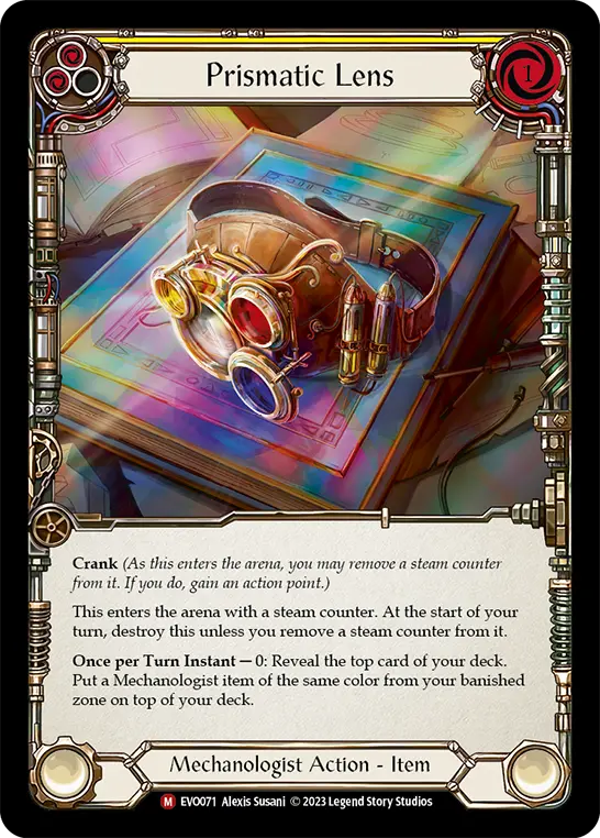 Prismatic Lens — Rainbow Foil