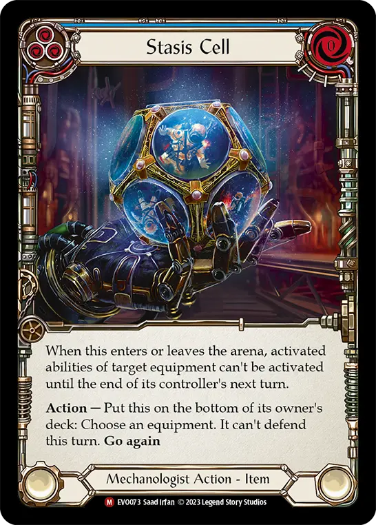 Stasis Cell — Rainbow Foil