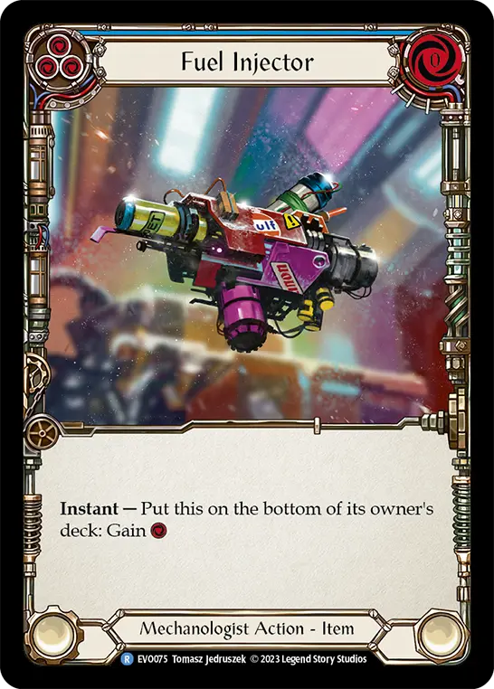 Fuel Injector — Rainbow Foil