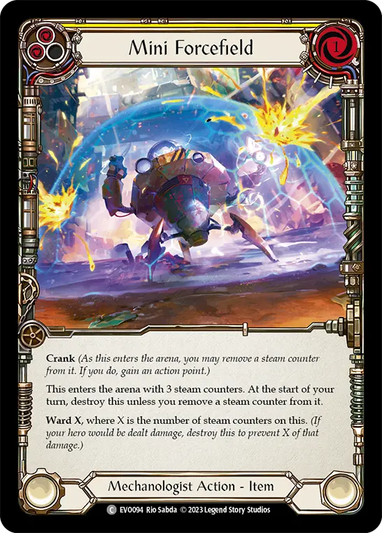 Mini Forcefield — Rainbow Foil