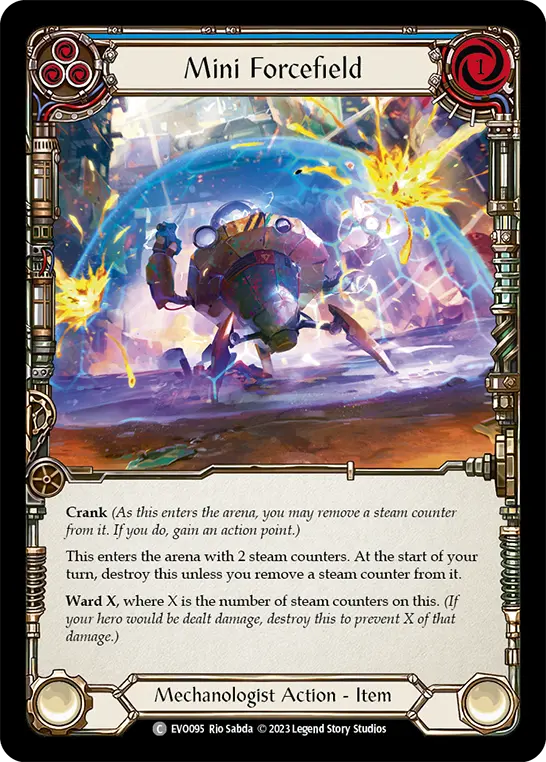 Mini Forcefield — Rainbow Foil