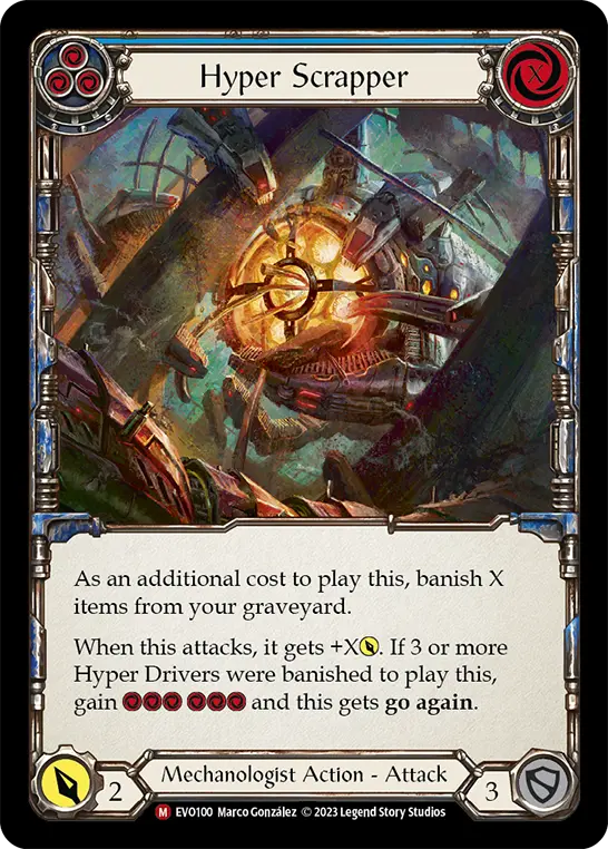 Hyper Scrapper — Rainbow Foil