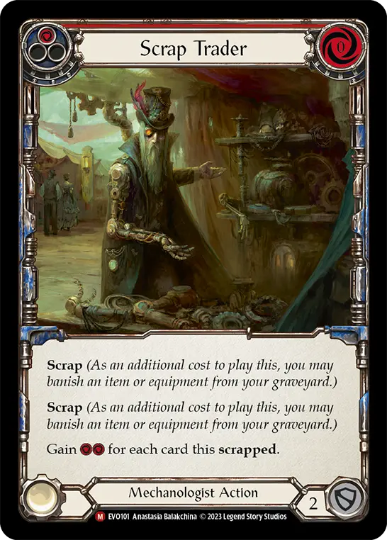 Scrap Trader — Rainbow Foil