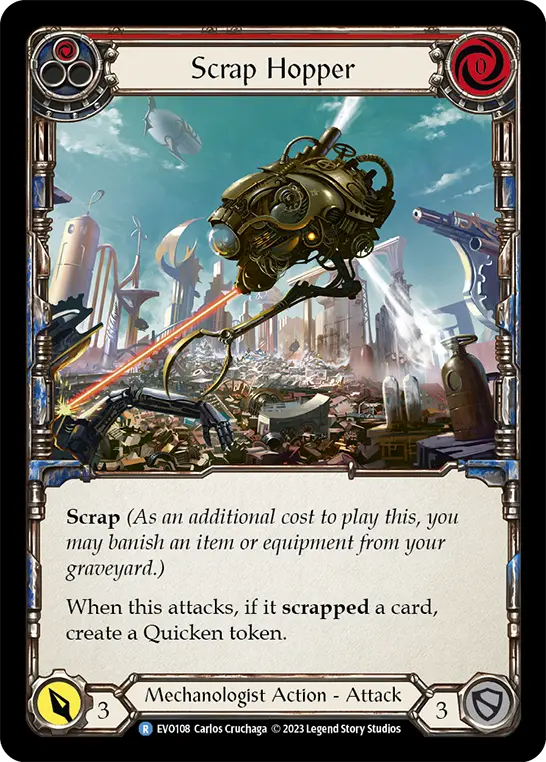 Scrap Hopper — Rainbow Foil