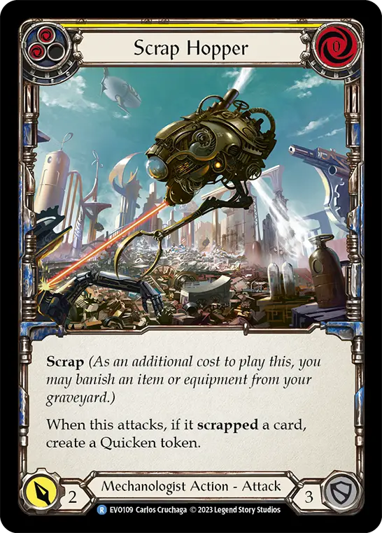 Scrap Hopper — Rainbow Foil