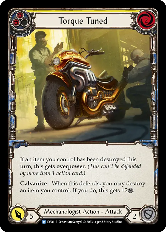 Torque Tuned — Rainbow Foil