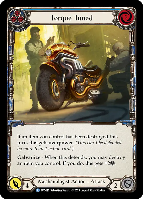 Torque Tuned — Rainbow Foil