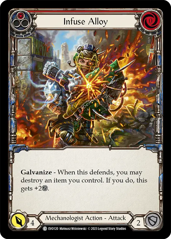 Infuse Alloy — Rainbow Foil