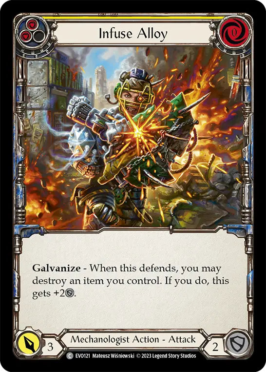 Infuse Alloy — Rainbow Foil