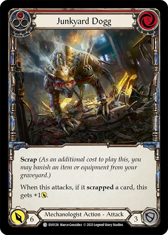 Junkyard Dogg — Rainbow Foil