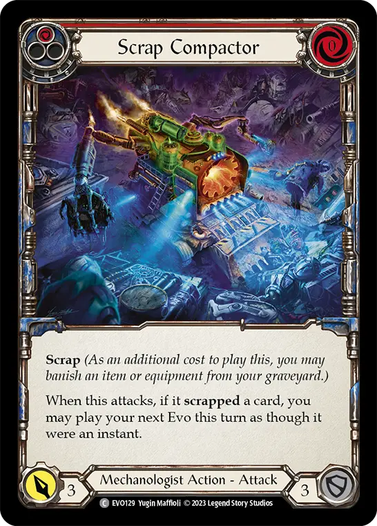 Scrap Compactor — Rainbow Foil